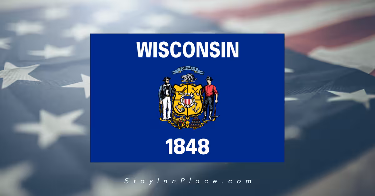 Wisconsin state flag