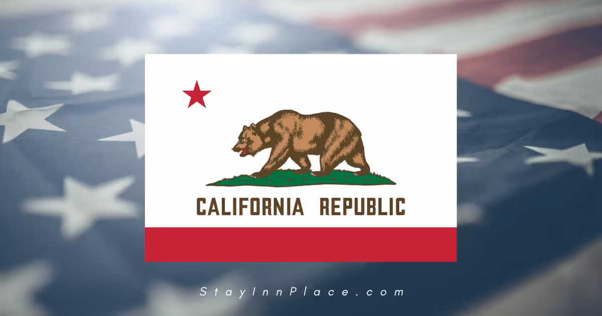 California state flag